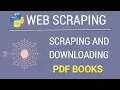 Python - Scraping Downloading PDF Books Tamil iCoding