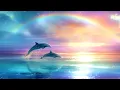 Rainbow Dolphins of Lemuria 528Hz Ocean Codes for Deep Healing Peace