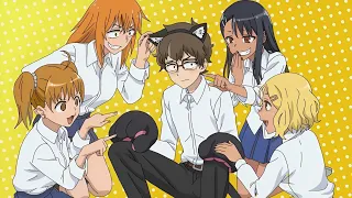 شاب كحيان بيتكسف من خياله بترخم عليه بنت جميله هي واصحابها في المدرسه وبتفضل لازقه فيه لحد مابيحبها 