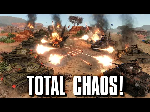 This Desert Tank Battle Was Absolute Chaos! - 2v2 CAST - Company of Heroes 3