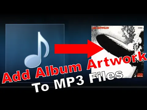 Add Album Cover Art to MP3 Files