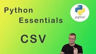 Python CSV Quick Overview about Essentials in CSV append read write 2021