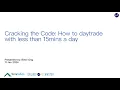 Cracking the Code Day trading with less than 15 minutes a day
