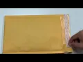 Kraft Bubble Mailers Cushion Padded Envelopes w Peel Seal