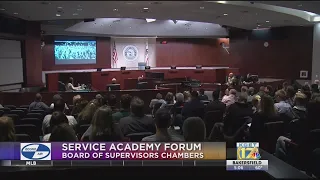 Service Academy Forum for students