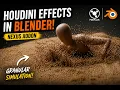 Blender Can Finally Do Houdini Granular Simulations