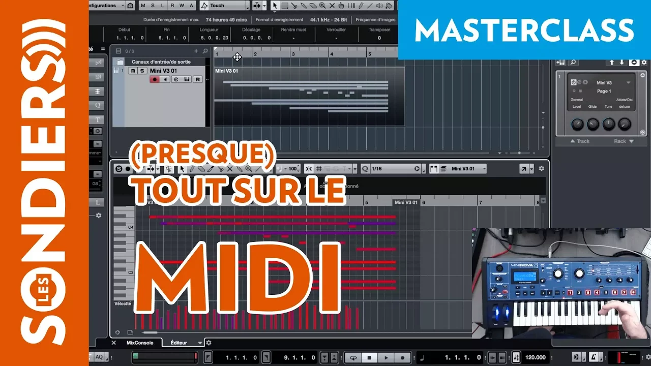 (Presque) Tout sur le MIDI - Les masterclass du jeudi
