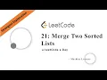 Merge Two Sorted Lists Python Leetcode 21 Strongest Explanation