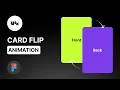 Card Flip Animation Figma Tutorial 2 Minutes