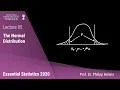 05 The normal distribution