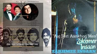 rare amit kumar aaj teri aankhon mein zakhmee insaan film 1982 nadeem shravan vinyl rip