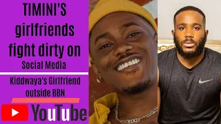 timinis young girlfriends fight dirty on social media x kiddwayas girlfriend outside emerges