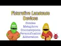 Similes Metaphors Onomatopoeia Personification and Alliteration