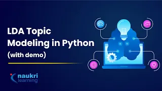 Topic Modelling in Python using LDA Latent Dirichlet Allocation explained Naukri Learning