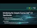 Compute Express Link CXL Introducing the Compute Express Link 2 0 Specification
