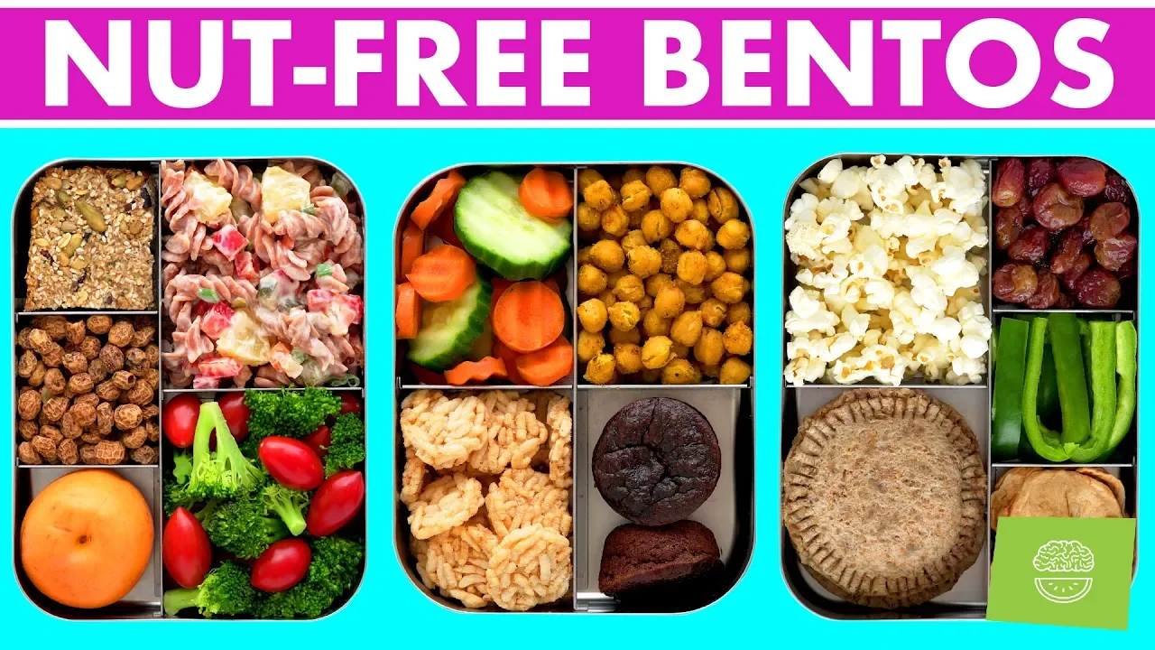 Vegan Bento Boxes! Nut Free & Gluten Free Back to School Recipes!