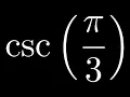 Compute csc