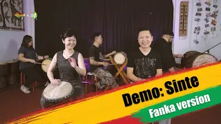 Download Djembe Dunun Demo : Sinte - Fanka version with performance MP3