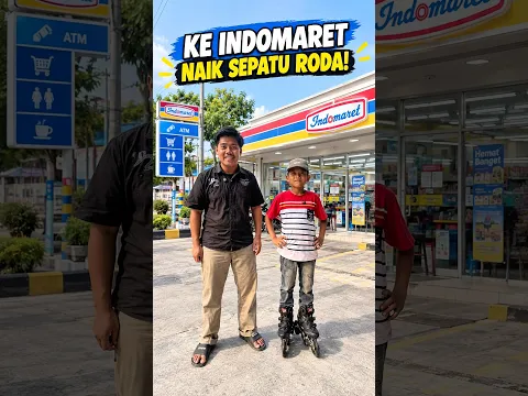 Sepatu Rodaan Ke Indomaret