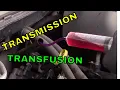 How to flush the automatic transmission fluid change the filter in a GMC Sierra Silverado Yukon