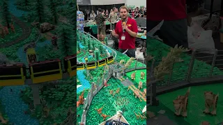 Huge LEGO Jurassic Park at Bricks Cascade 2026
