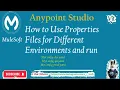 MuleSoft How to Use Properties for Different Environments vitechtalks Global Configurations