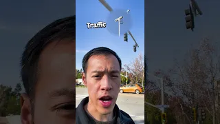 How to identify a traffic camera at an intersection