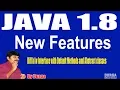 Java 1 8 New Features default methods wrt inheritance Session - 17 by Durga sir