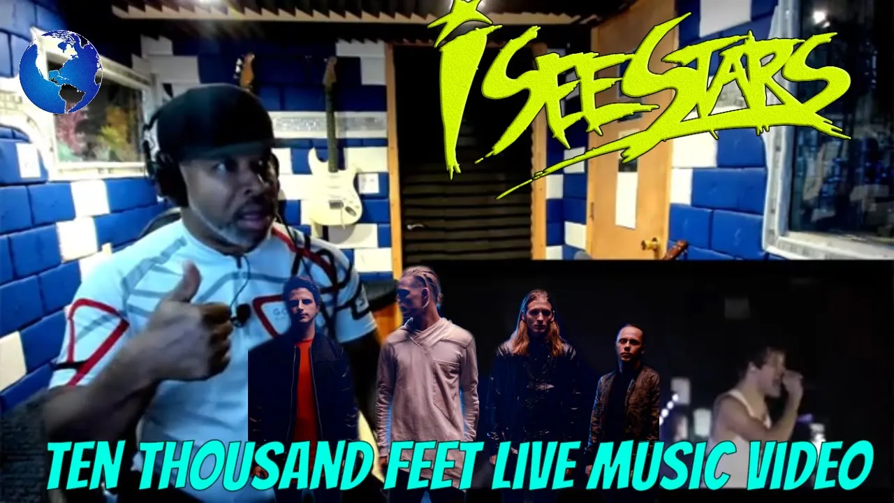 I SEE STARS   Ten Thousand Feet Live Music Video - Producer Reaction