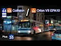 MTA NYCT Bus B103 B44 SBS Collison Orion VII EPA10 on B44 Local More Nostrand Ave Ave H
