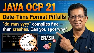 Java OCP 21 1Z0-830 Handling Values 1 10 DateTimeFormatter Formatting Parsing