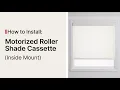 How to Install a Roller Shade with Cassette - Inside Mount Blinds To Go