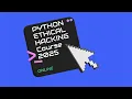 Ethical Hacking with Python Python Basics Latest 2025 Course Lecture-5