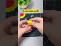 Use cardboard and clay to make the eight planets in the solar system