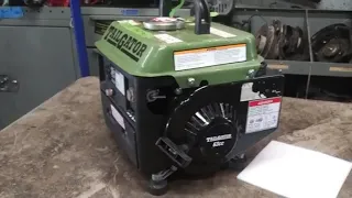 Tailgator 900 watt generator carburetor repair carb cleaning 63cc genny rebuild chinese generator
