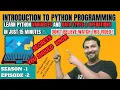 Python Variables And Data Types Python Tutorial