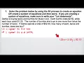 Midterm 2 Problem 1