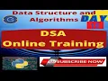 Online Certified Winter Training Program in DSA with Python Class-18