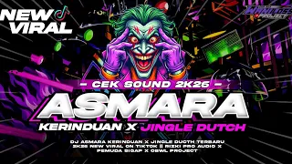 dj asmara kerinduan x jingle dutch cek sound 2026 rizki pro audio x obwl project