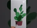 Modern art Prints Boho style Cactus Print Poster colour