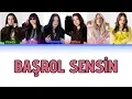 BAŞROL SENSİN - MANİFEST | color coded lyrics