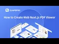 How to Create Web Nuxt js PDF ComPDFKit PDF SDK