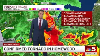 LIVE NOW Confirmed tornado severe thunderstorm warnings across Chicago area