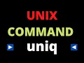 uniq command in Unix uniq command in Linux uniq command