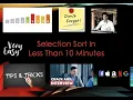 Data Structures Algorithms Made Easy For Interviews Selection Sort Algorithm