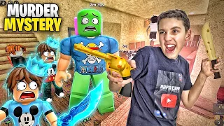 O PIOR MURDER vs O XERIFE ( Roblox Murder Mystery 2 )
