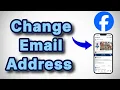 How to Change Email Address on Facebook