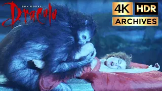 bram stokers dracula 4k hdr dracula bites lucy the first time rain scene 1992 