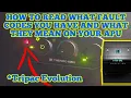 HOW TO READ WHAT FAULT CODES YOU HAVE AND WHAT THEY MEAN ON YOUR APU - Tripac Evolution
