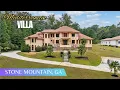 15 000 SQFT Luxury Multigenerational Villa on 2 Acres Movie Theater FOR SALE Near Atlanta